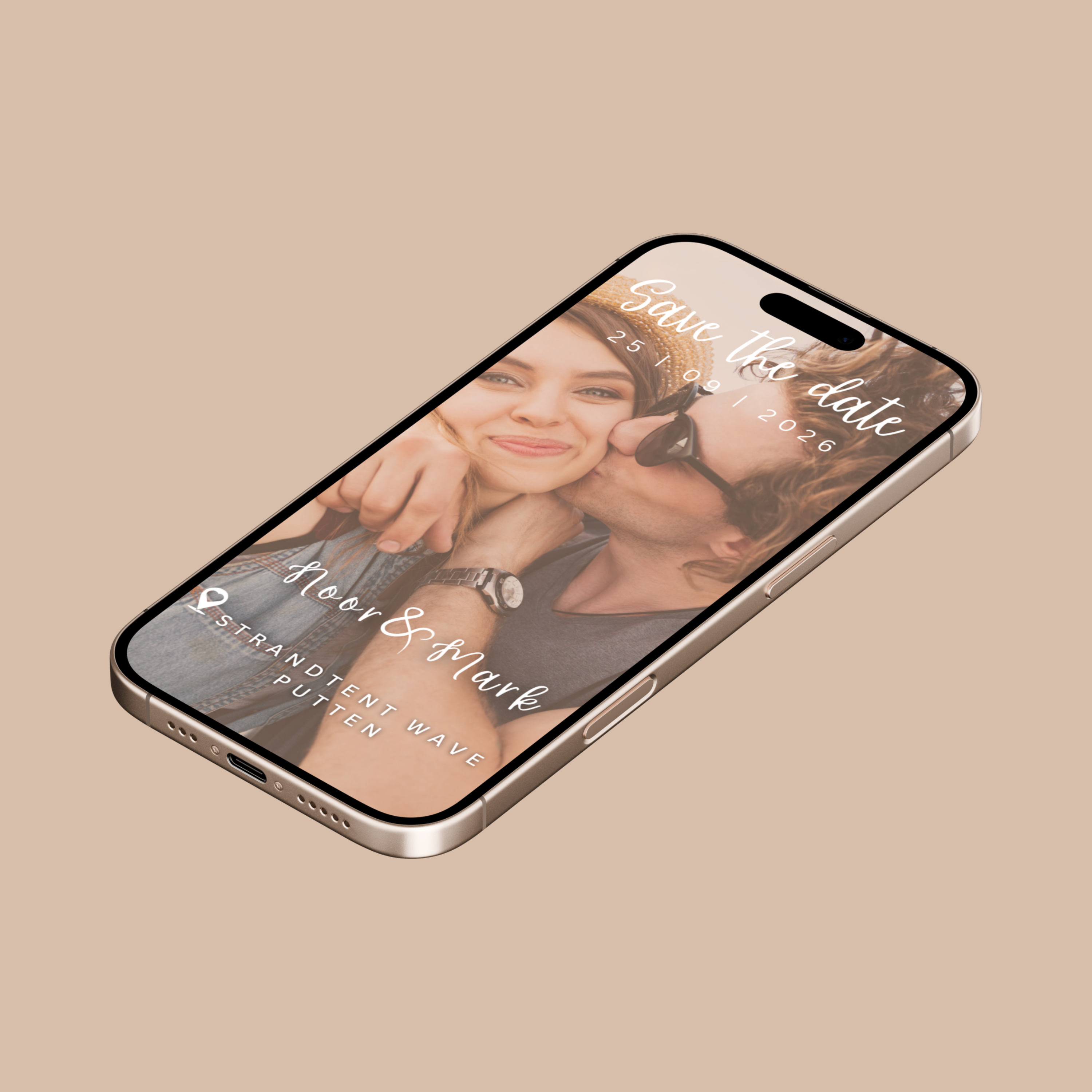 Save the Date Kaart met Foto