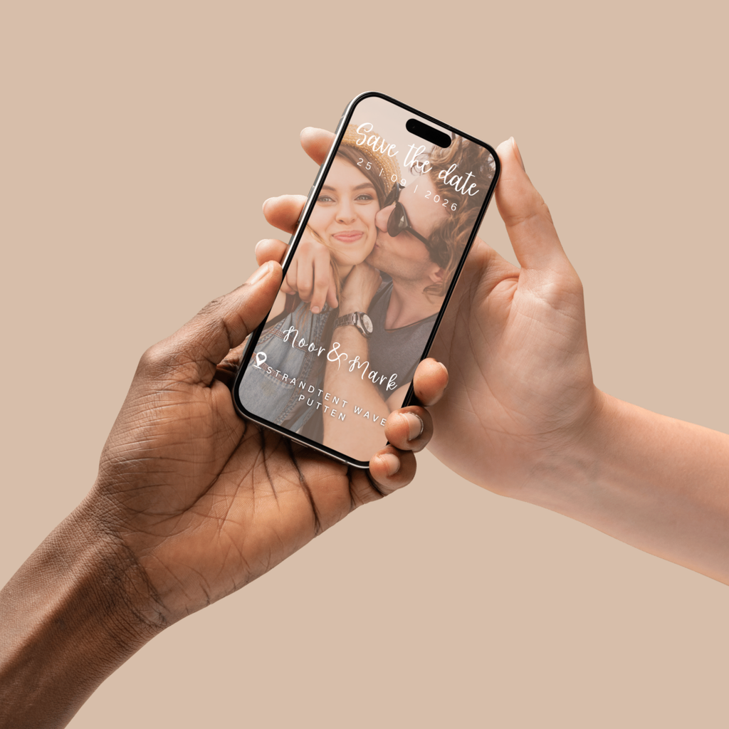 Save the Date Kaart met Foto